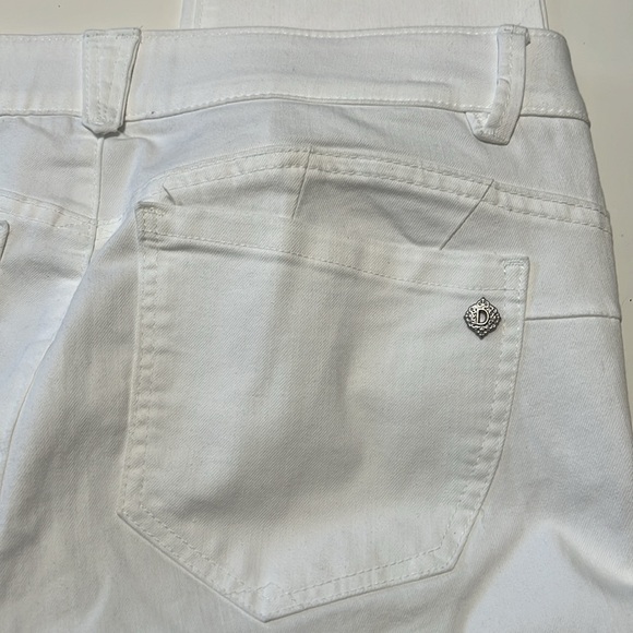 Democracy Ab Solution Ankle Skimmer Distressed White Size 12P - Picture 13 of 13